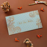 Archies Aesthetic Teal Shagun Envelopes for Occasions Pack of 10